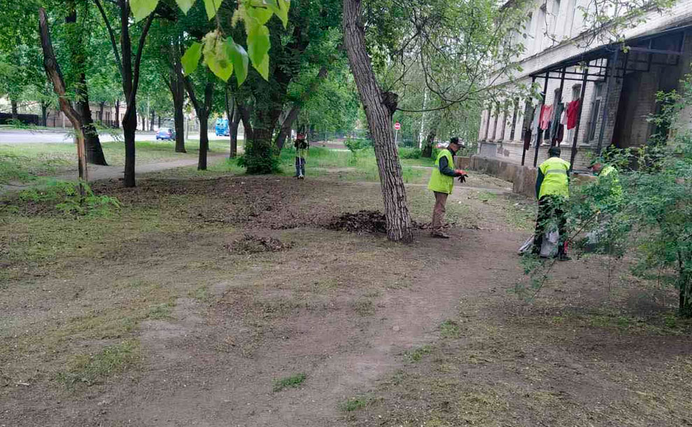 Дбаємо про місто: триває покіс трави від «Екології Д»