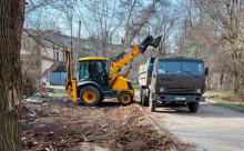Протягом березня працівники «Екології-Д» активно прибирають місто