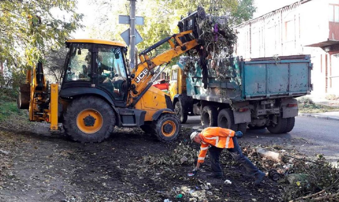 Прибирання негабаритного сміття